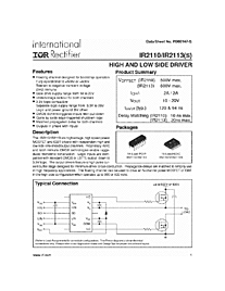 DataSheet IR2110 pdf